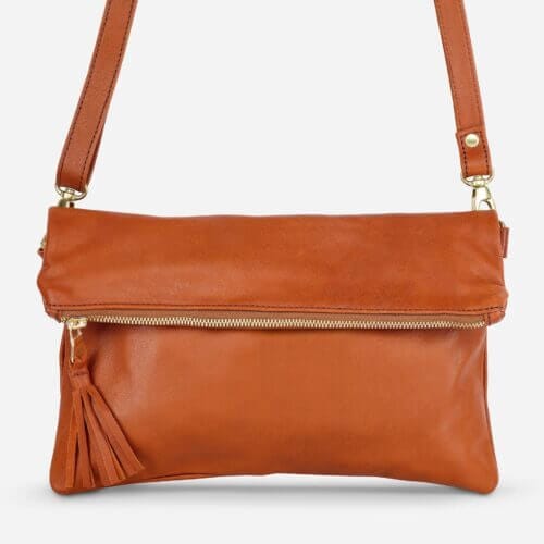 Makeda Leather Crossbody Bag