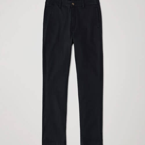 Men's Black Boulevard Brushed Twill Pant S2