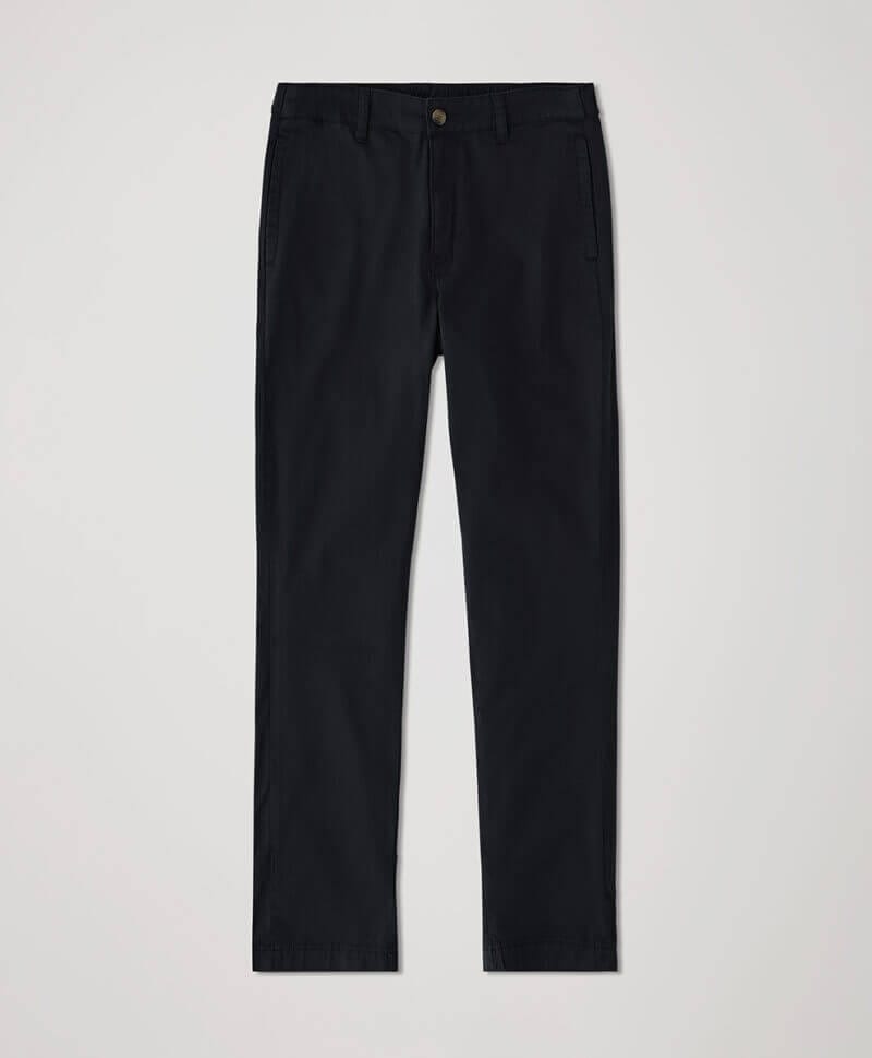 Men's Black Boulevard Brushed Twill Pant S2