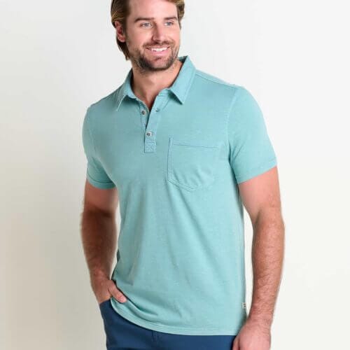 Men's Primo Short Sleeve Polo Mineral