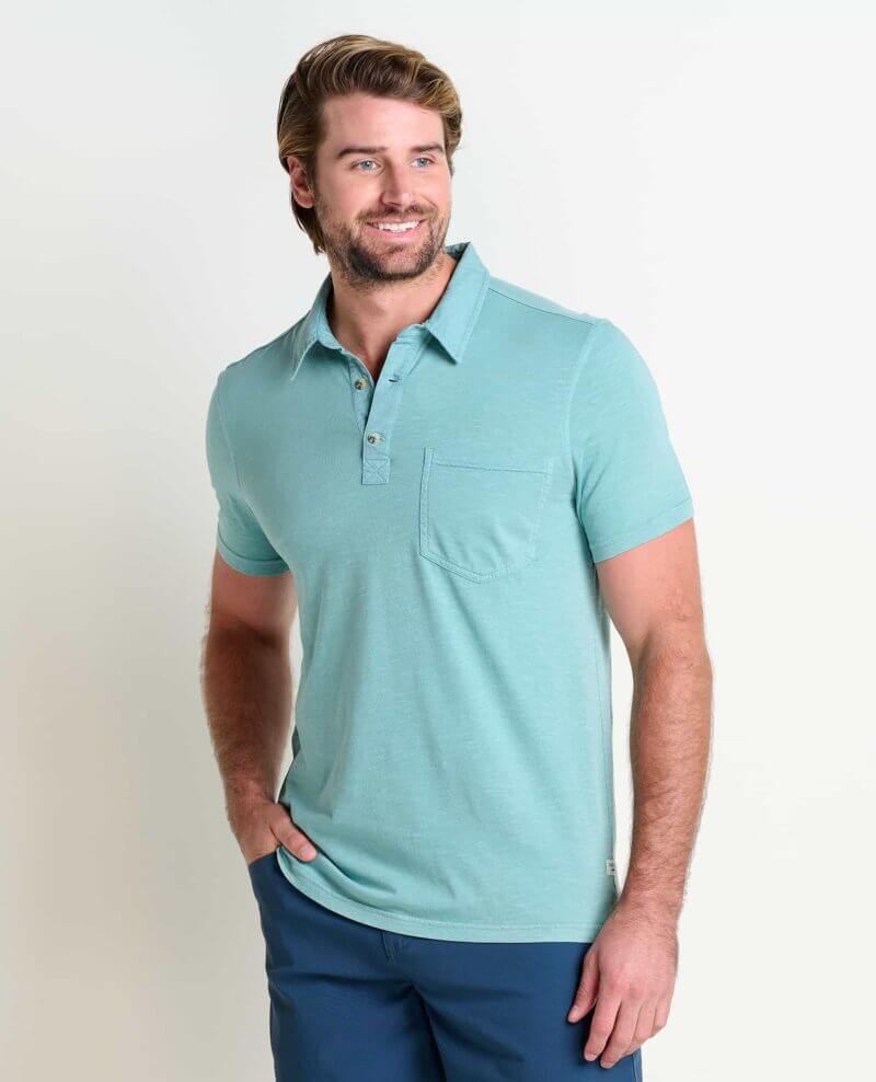 Men's Primo Short Sleeve Polo Mineral