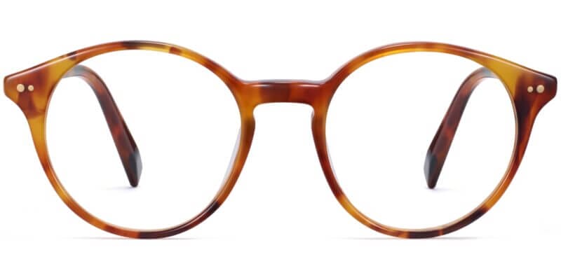 Morgan Narrow Eyeglasses in Mesa Tortoise (Non-Rx)