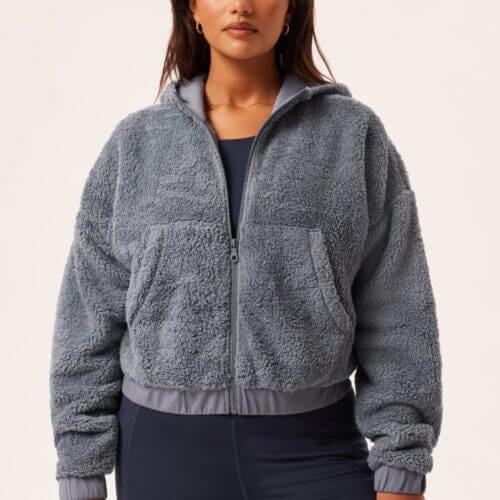 Ocean Recycled Fleece Bomber