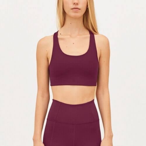 Plum Simone High Support Bra