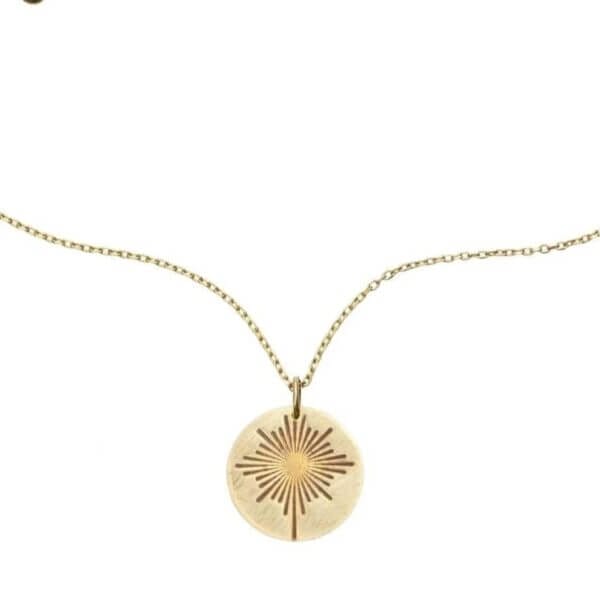 Minimal classy gold sustainable eco-friendly tarnish free pendant star necklace for him and for her