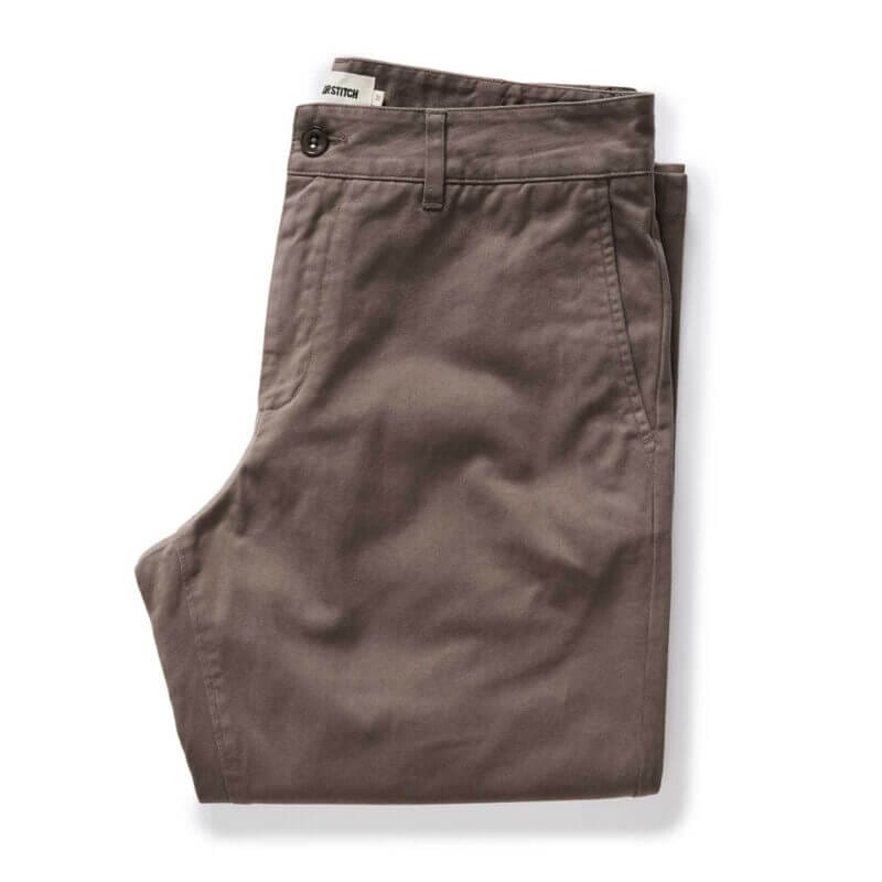 The Democratic Foundation Pant in Organic Espresso