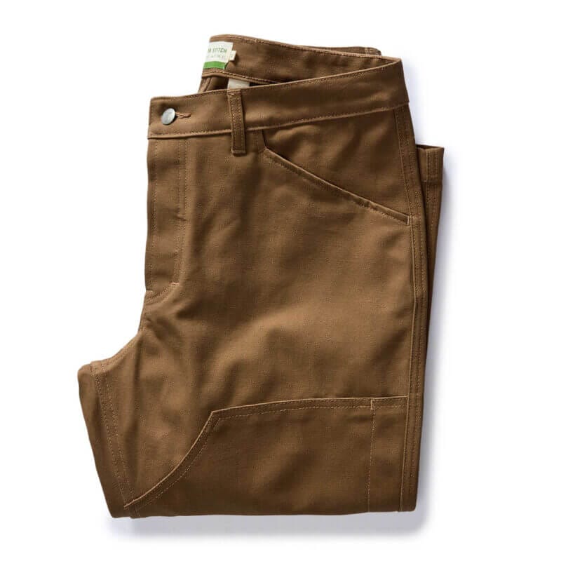 The Good Acre Chore Pant in Tan Canvas