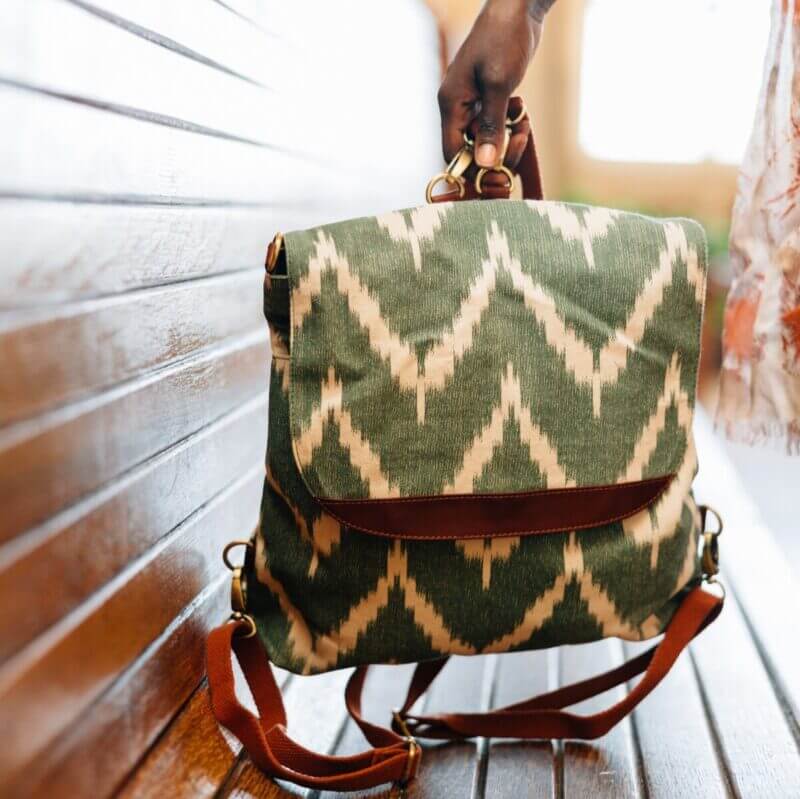 Will Travel Ikat Backpack