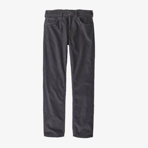 Patagonia Men’s Organic Cotton Corduroy Jeans – Regular in Forge Grey