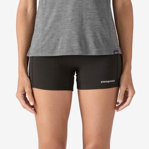 Patagonia Women’s Endless Run Shorts – 4″ Inseam in Black