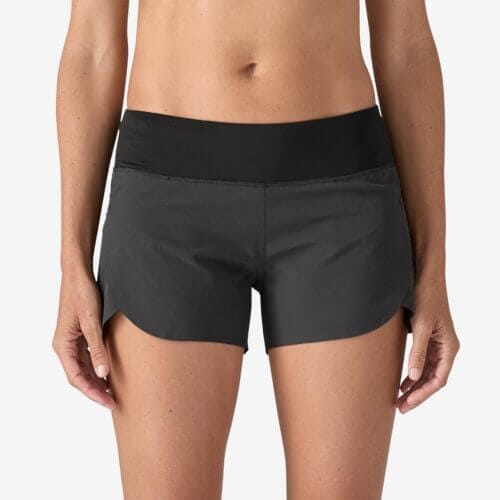 Patagonia Women’s Stretch Hydropeak Surf Shorts – 3½” Inseam in Ink Black