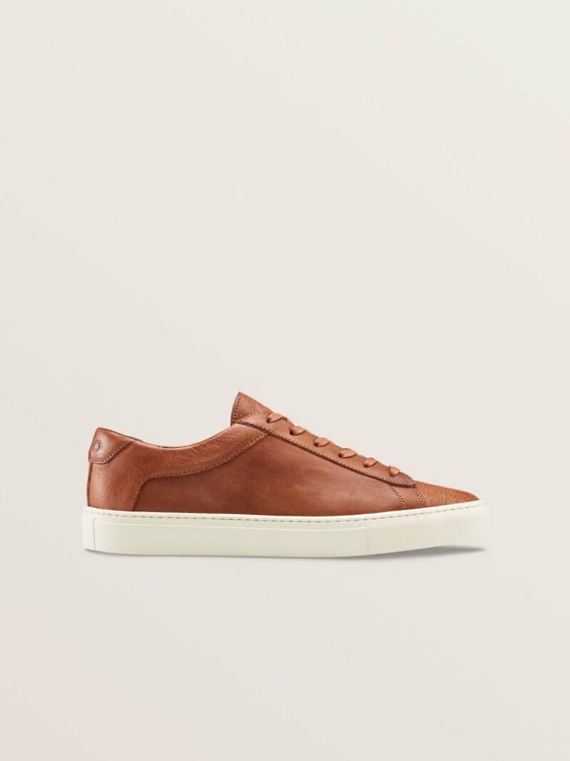 Koio | Capri Regenerative In Castagna Men's Sneaker