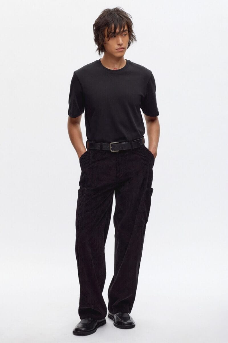 Kotn Men's Cord Explorer Pant in Black