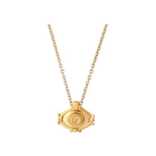 Protection Charm Necklace Gold