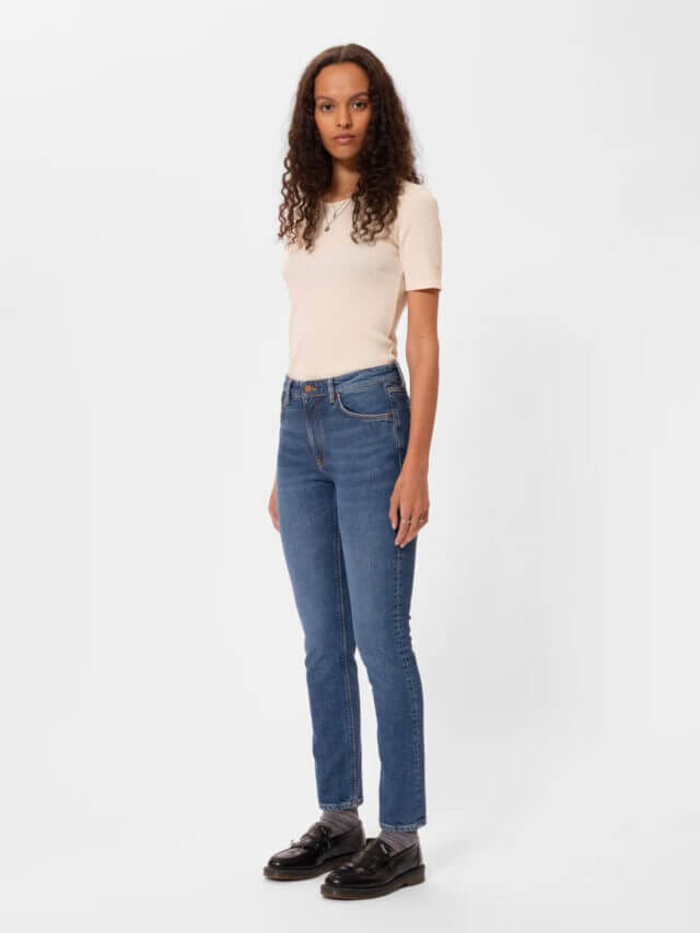 sustainable women's denim brand Nudie Jeans