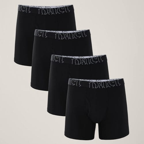 Men's Pact Signature Everyday Boxer Brief 4-Pack 2XL