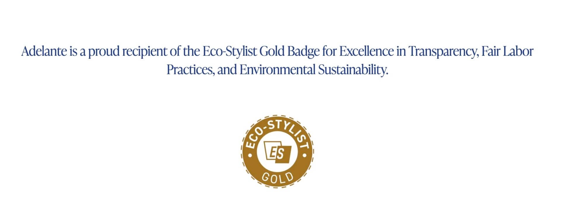 Validate your sustainability with Eco-Stylist certification