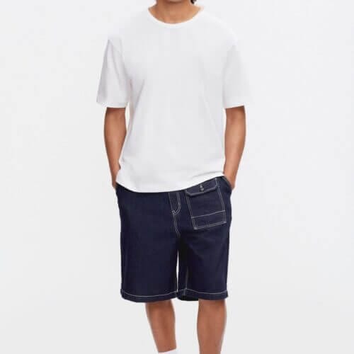 Kotn Men's Manzala Shorts in Midnight Wash, Size 25