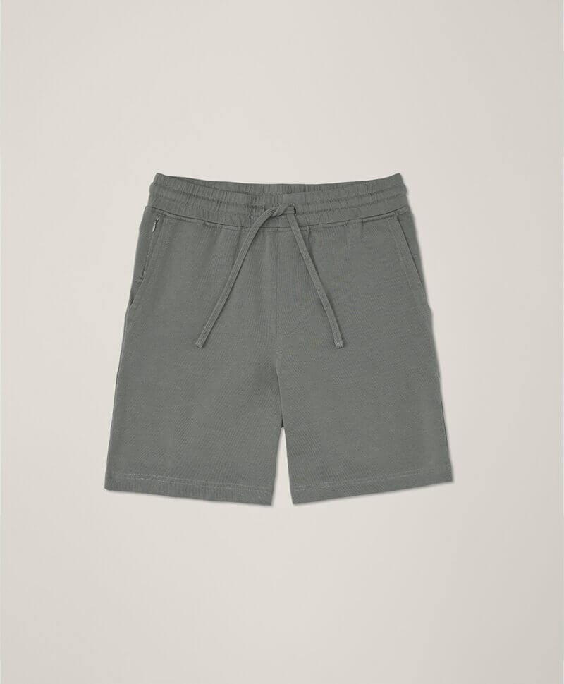 Men's Castor Green Stash French Terry Short S