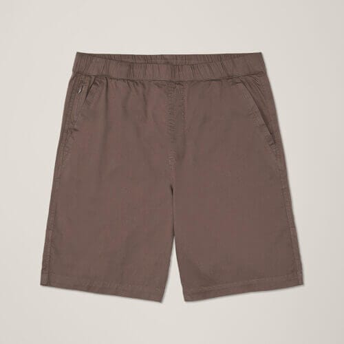 Men's Deep Taupe Daily Twill Short Y7