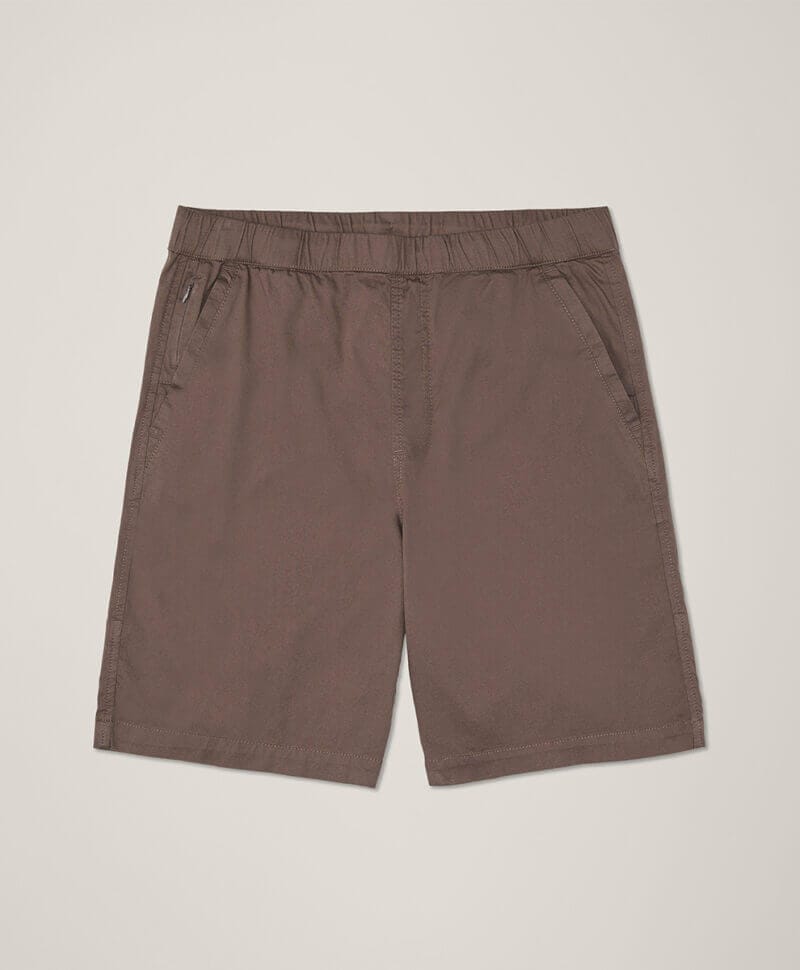 Men's Deep Taupe Daily Twill Short Y7