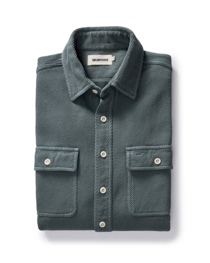 The Ledge Shirt in Deep Sea Twill