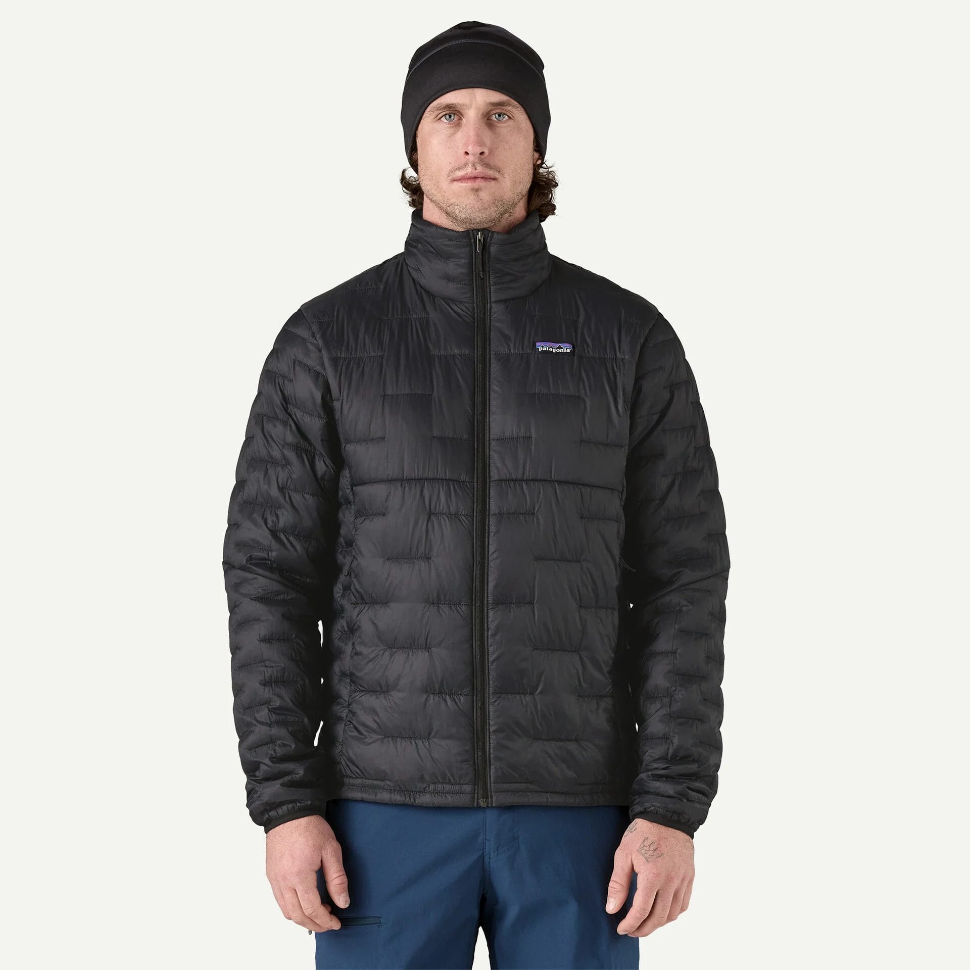 Patagonia Men's Micro Puff® Insulated Jacket in Black