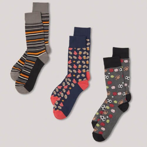 Men's Game Day The Perfect Crew Socks 3-Pack 1S