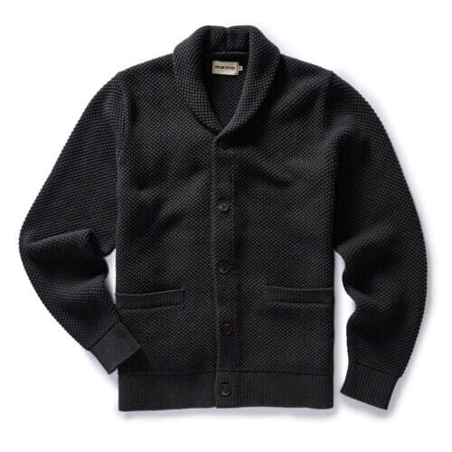 The Crawford Sweater in Charcoal