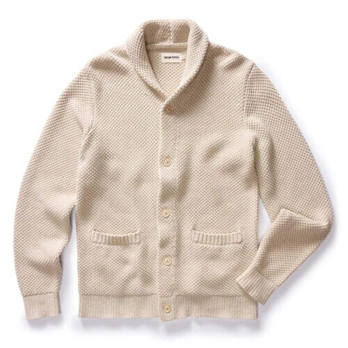 The Crawford Sweater in Marled Natural