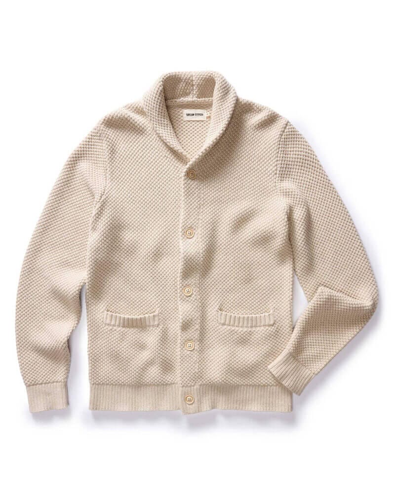 The Crawford Sweater in Marled Natural