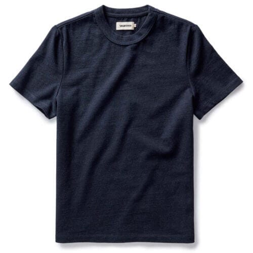 The Organic Cotton Shop Tee in Navy Twist