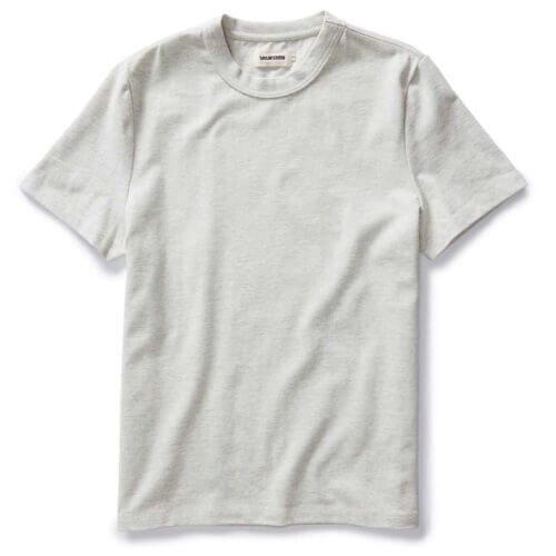 The Organic Cotton Shop Tee in Oat Twist