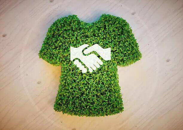 plants in the shape of a t-shirt_symbolizing sustainability