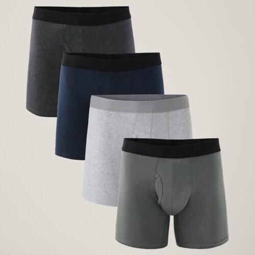 Men's Classic Neutrals Everyday Boxer Brief 4-Pack XL