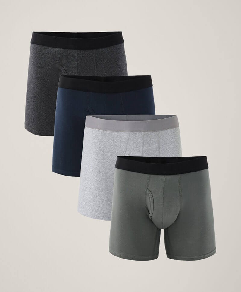 Men's Classic Neutrals Everyday Boxer Brief 4-Pack XL