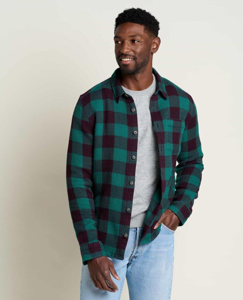 Sedgewick Long Sleeve Shirt Jasper Buffalo Check / XL