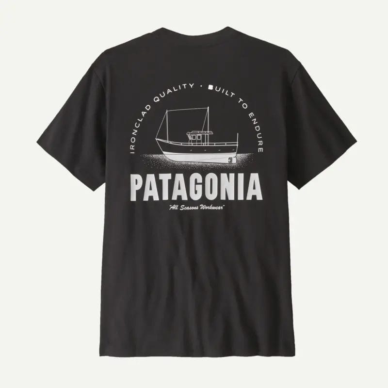 Patagonia Lightweight Foundation Work T-Shirt in Black