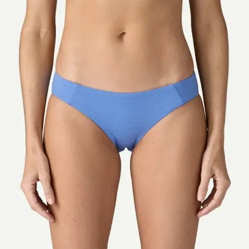 Patagonia Women's Sunamee Full Coverage Bikini Bottoms in Abundant Blue