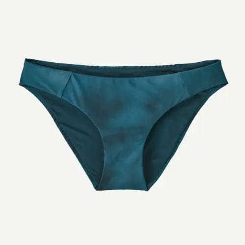 Patagonia Women's Sunamee Full Coverage Bikini Bottoms in Tidal Teal