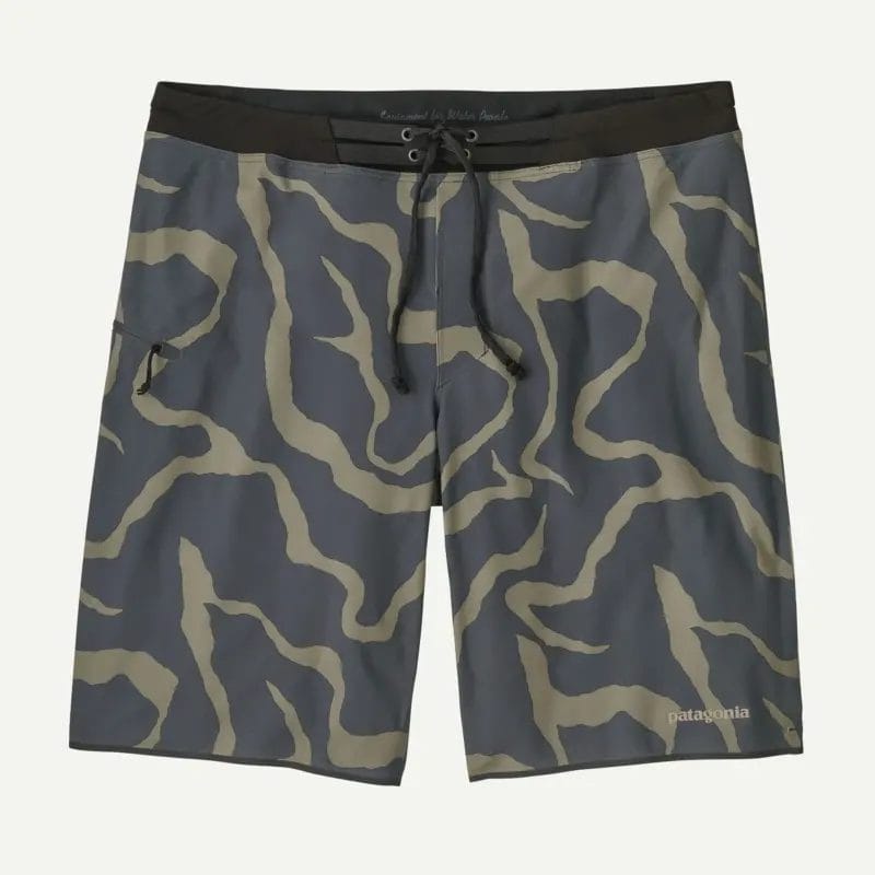 Patagonia Men's Hydrolock Boardshorts 2.0 - 19" Inseam in Forge Grey
