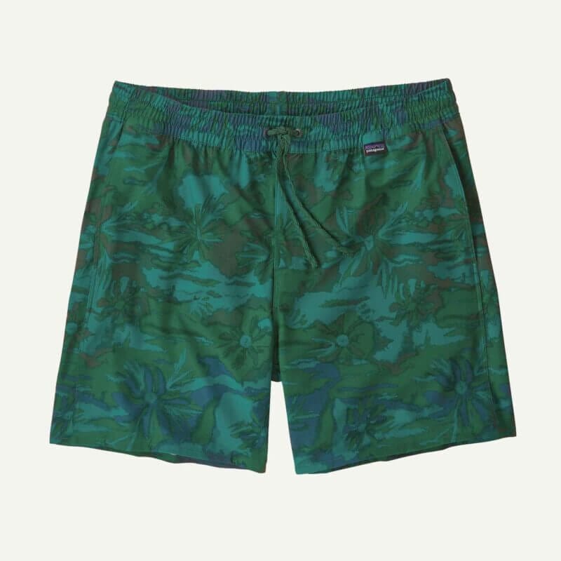 Patagonia Men's Hydropeak Volley Shorts - 16" Inseam in Conifer Green
