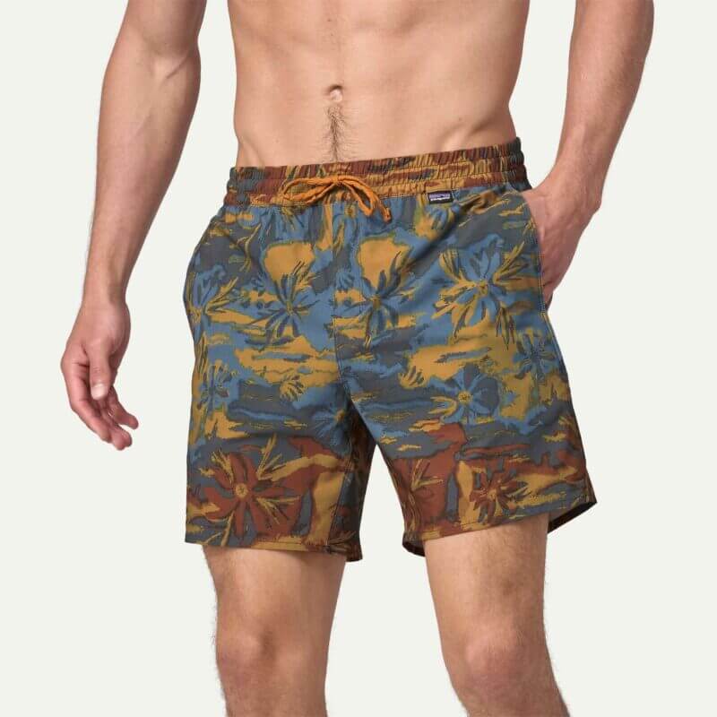 Patagonia Men's Hydropeak Volley Shorts - 16" Inseam in Pufferfish Gold