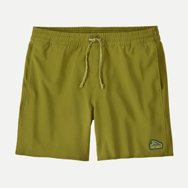 Patagonia Men's Hydropeak Volley Shorts - 16" Inseam in Graze Green
