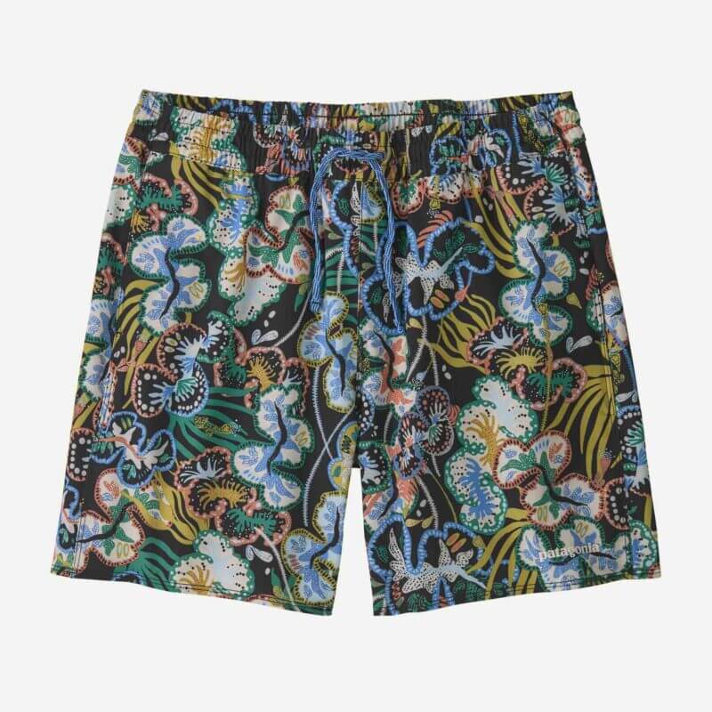 Patagonia Men's Hydropeak Volley Shorts - 16" Inseam in Black