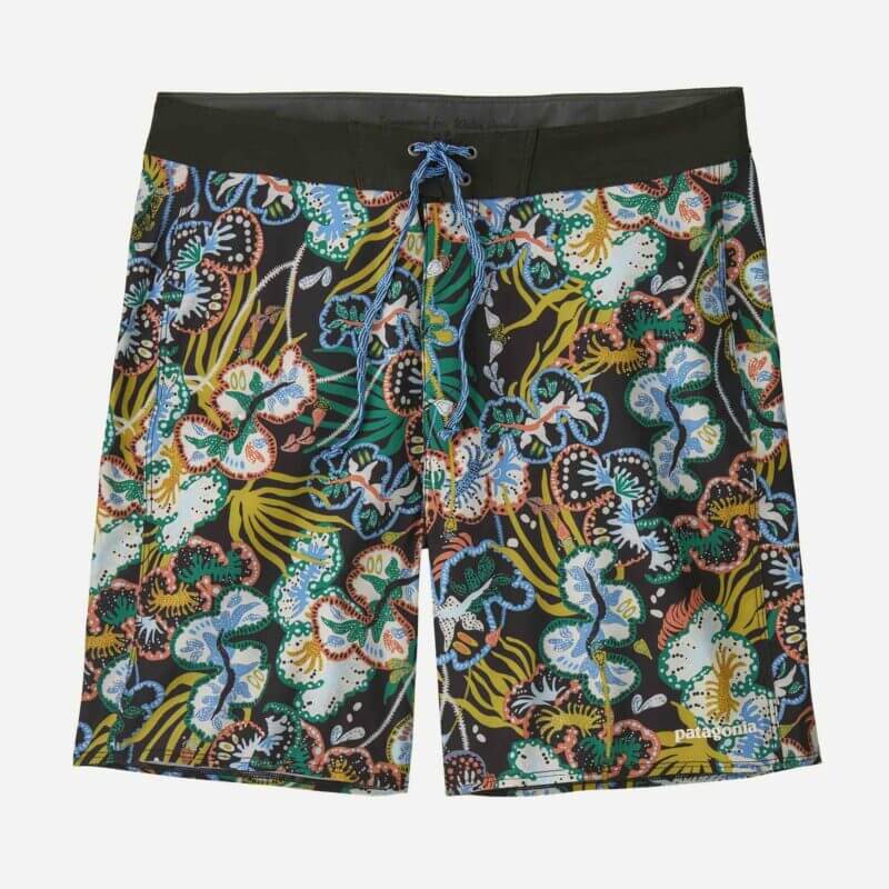 Patagonia Men's Hydropeak Boardshorts - 18" Inseam in Black