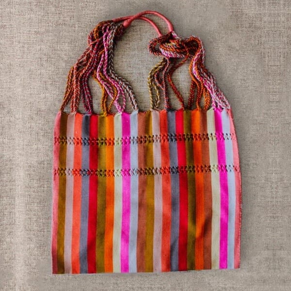 Bright, colourful, sustainable tote bag
