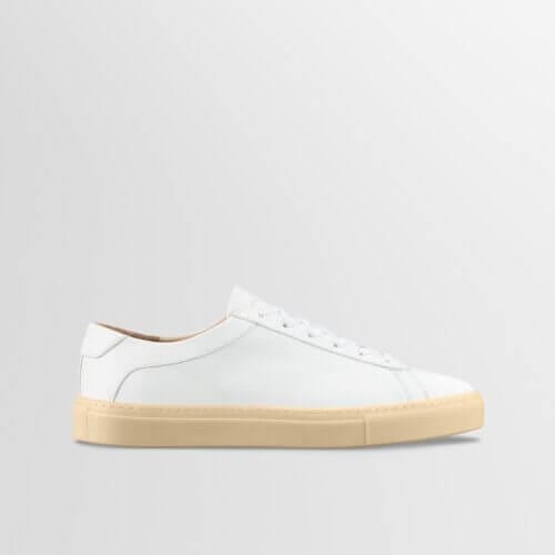 Koio | Capri In White Light Gum Men's Footwear 8 (Us) / 41 (Eu)