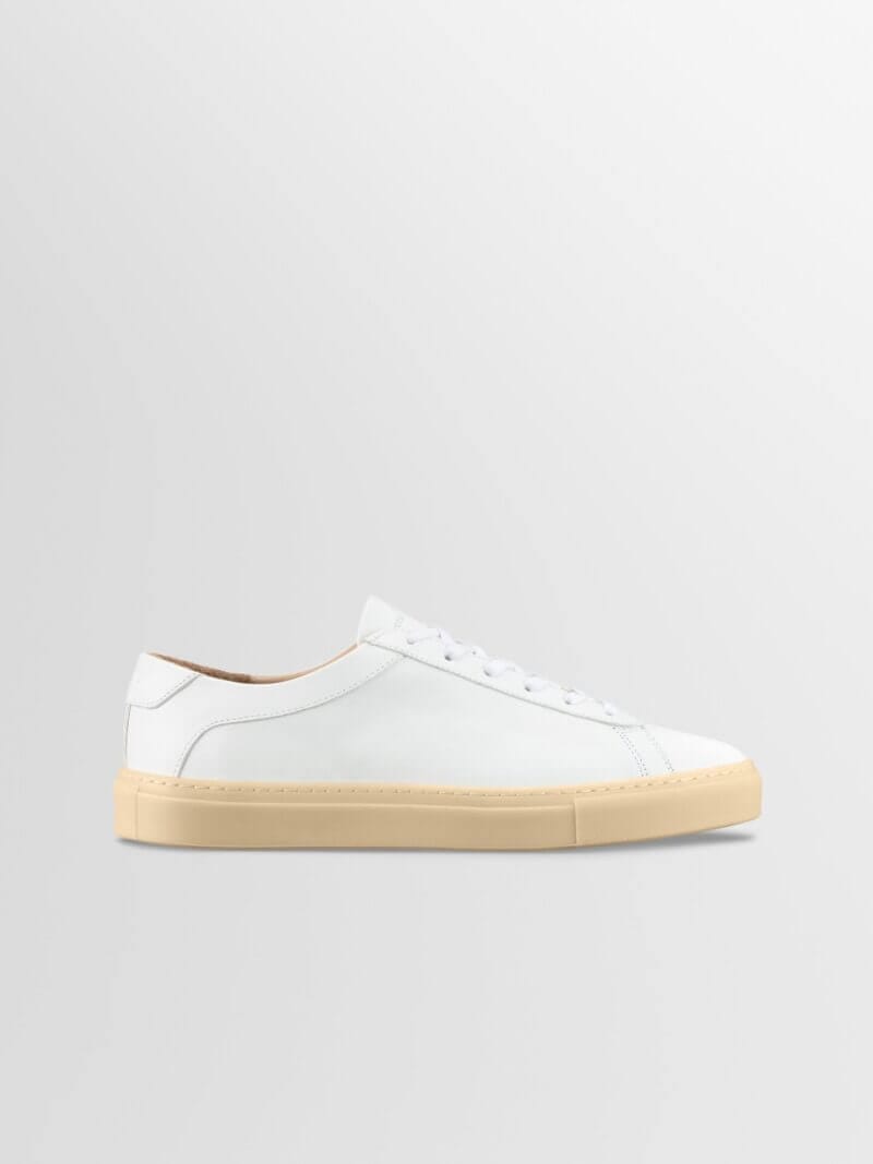 Koio | Capri In White Light Gum Men's Footwear 8 (Us) / 41 (Eu)