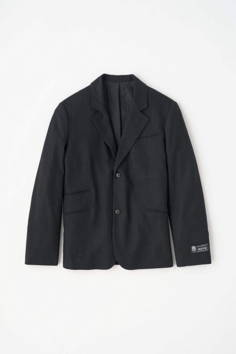 Kotn Men's Wool Laureate Jacket in Black, Size Medium